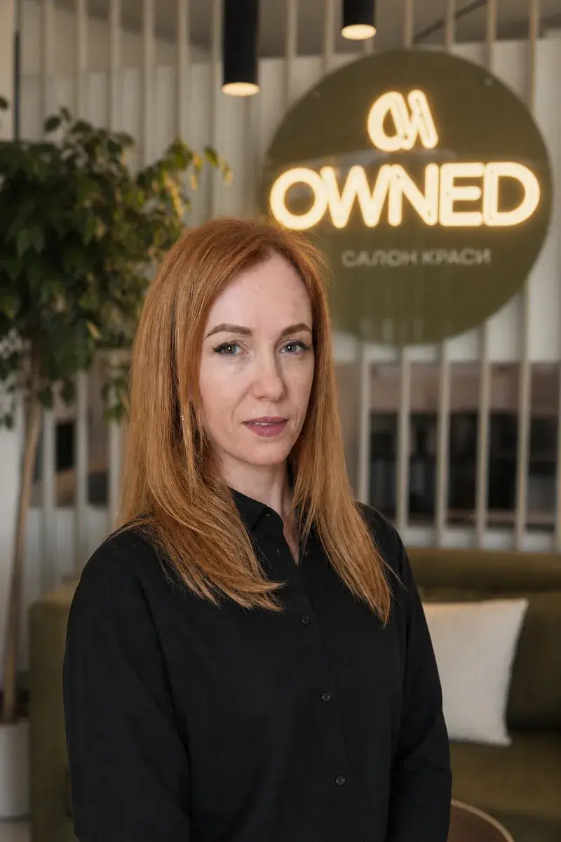 Портрет майстрині Галі у салоні OWNED